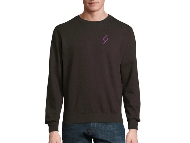 Crystal Linux sweatshirt (black)