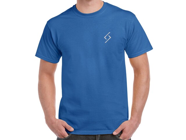 Crystal Linux T-Shirt (blue)