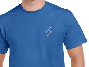 Crystal Linux T-Shirt (blue)