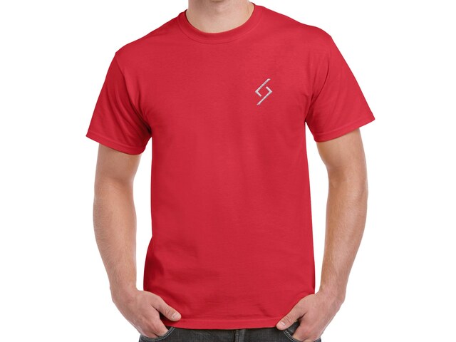 Crystal Linux T-Shirt (red)