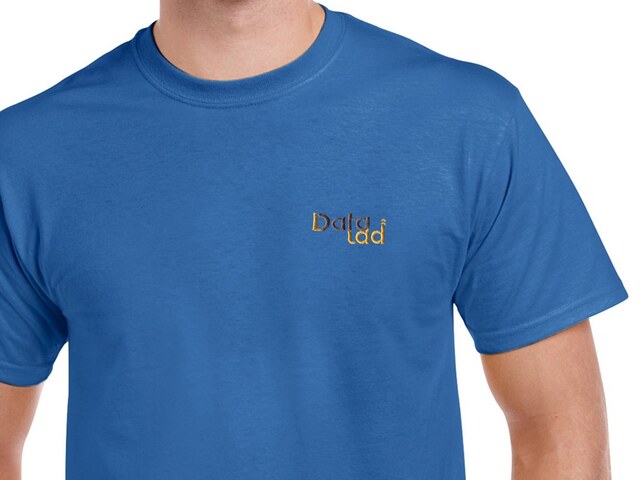 DataLad T-Shirt (blue)