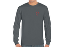 Debian Swirl Long Sleeve T-Shirt (grey)