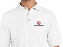 DRY&GO Peppermint Polo Shirt (white)