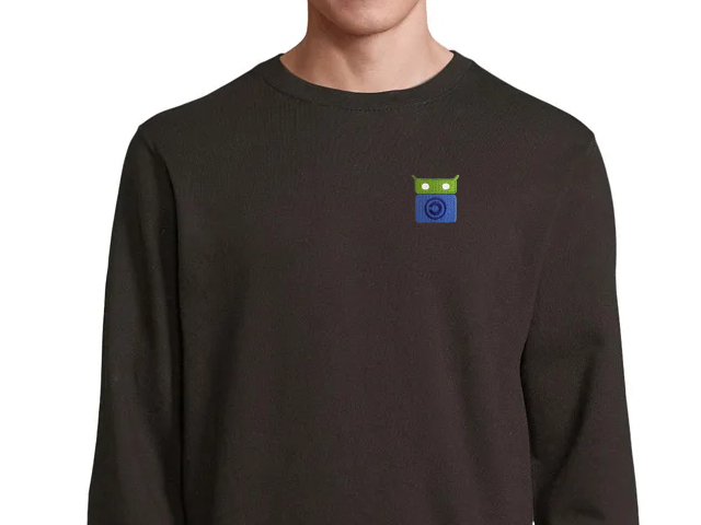 F-Droid sweatshirt (black)