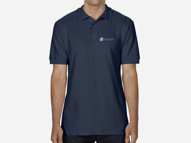 Fedora Polo Shirt (dark blue)