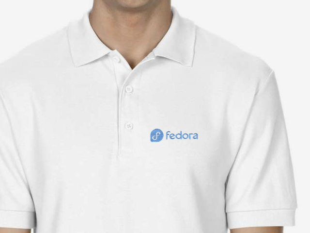 Fedora Polo Shirt (white)