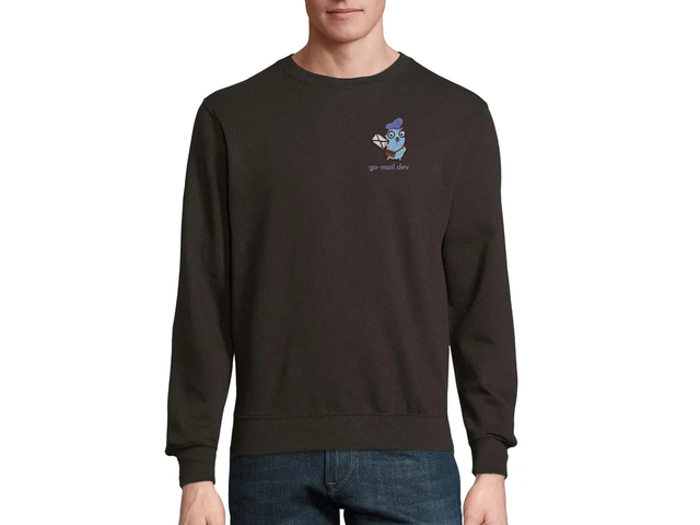 Go-mail sweatshirt (black)