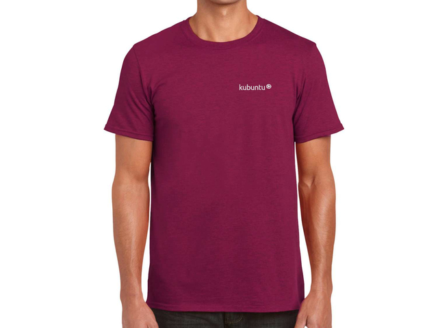 Kubuntu T-Shirt (berry)