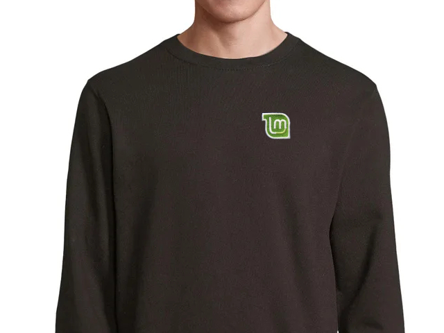 Linux Mint sweatshirt (black)