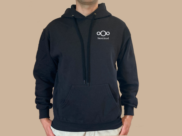 Nextcloud hoodie (black)