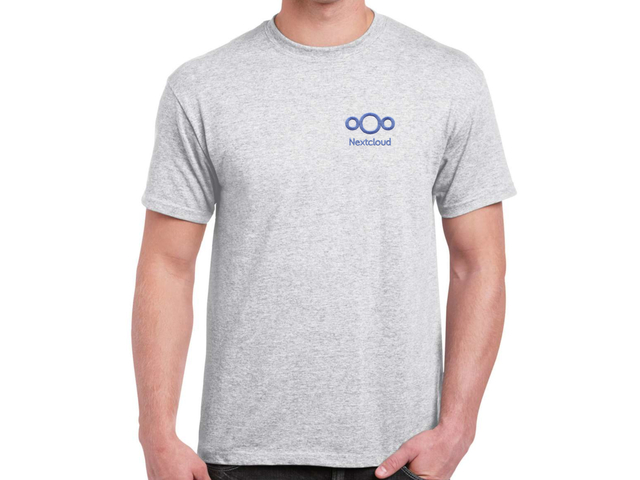 Nextcloud T-Shirt (ash grey)