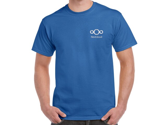 Nextcloud T-Shirt (blue)