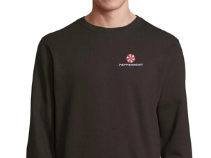 Peppermint sweatshirt (black)