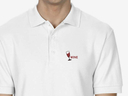 Wine Polo Shirt (white)