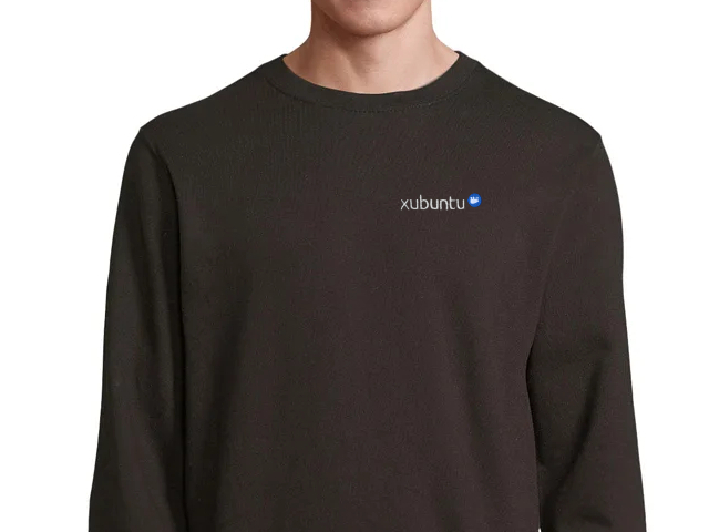 Xubuntu sweatshirt (black)